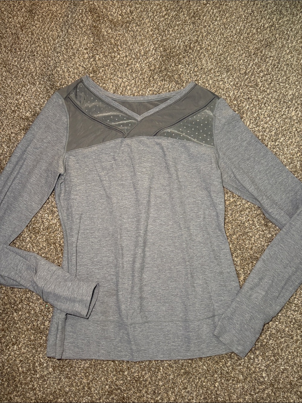 Lululemon Long Sleeve Mesh Just Breathe Top 6